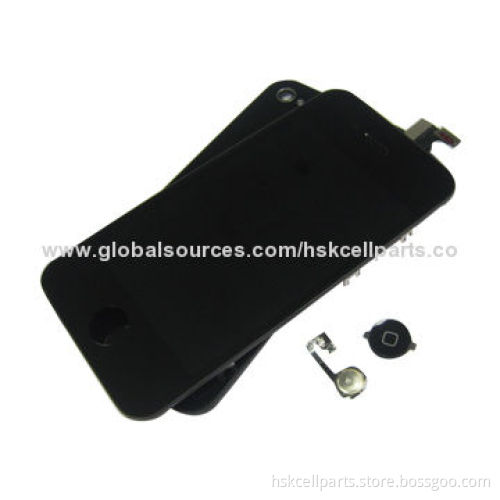 Mobile Phone Conversion LCD with Touch Assembly, for iPhone 4, Available in Black